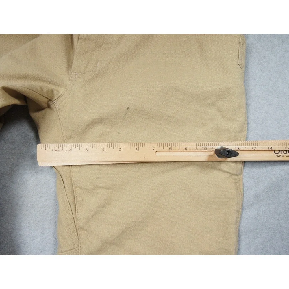 1620 Pants Men 38 Beige Cordura Utility Work Carpenter Tactical USA Workwear